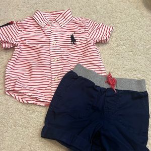 Ralph Lauren set- baby -EUC